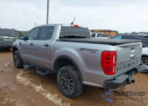 2021 Ford Ranger Xlt z USA, uszkodzony, nr VIN 1FTER4FHXMLD14582